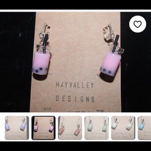 Boba Earrings